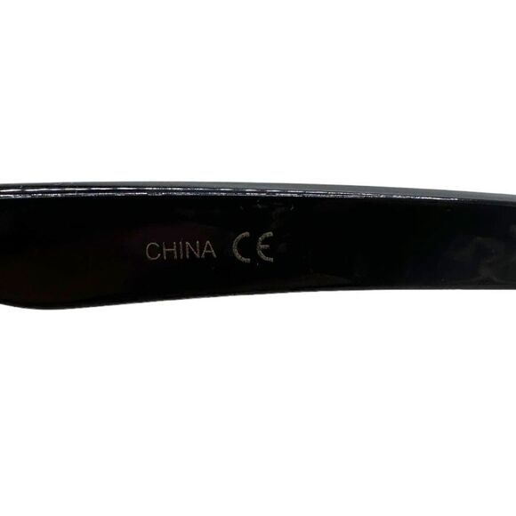 Cat eye sunglasses black and red frame PZ-713065 - Picture 3 of 11